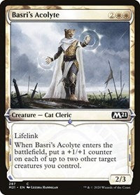 Magic: The Gathering Single - Core Set 2021 - Basri's Acolyte (Showcase) - Common/287 Lightly Played