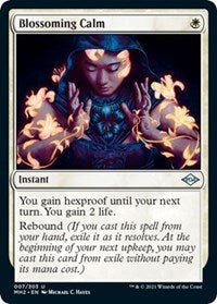 Magic: The Gathering Single - Modern Horizons 2 - Blossoming Calm - Uncommon/007 Lightly Played