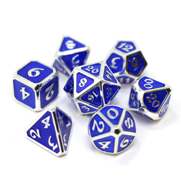 7 Piece RPG Set - Mythica Platinum Sapphire