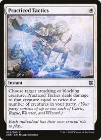 Magic: The Gathering Single - Zendikar Rising - Practiced Tactics Common/032 Lightly Played