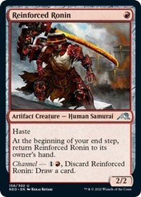 Magic: The Gathering Single - Kamigawa: Neon Dynasty - Reinforced Ronin Uncommon/158 Lightly Played