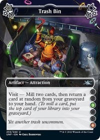 Magic: The Gathering - Unfinity - Trash Bin (3-6) - Common/232 Lightly Played