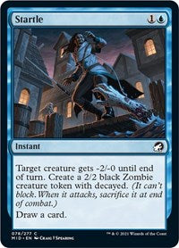 Magic: The Gathering Single - Innistrad: Midnight Hunt - Startle (Foil) - Common/078 Lightly Played