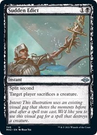 Magic: The Gathering - Modern Horizons 2 - Sudden Edict (Showcase) Uncommon/346 Lightly Played