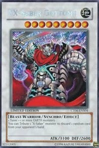 Yu-Gi-Oh! YuGiOh Single - 2009 Collectors Tin - XX-Saber Gottoms - Secret Rare/CT06-ENS04 Lightly Played