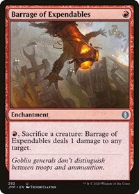 Magic: The Gathering Single - Jumpstart - Barrage of Expendables - Uncommon/292 Lightly Played