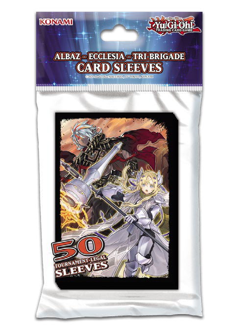 Yu-Gi-Oh! TCG: Albaz, Ecclesia, and Tri-Brigade Sleeves Pack (50)