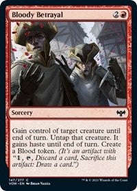 Magic: The Gathering - Innistrad: Crimson Vow - Bloody Betrayal Common/147 Lightly Played