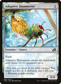 Magic: The Gathering - Ikoria: Lair of Behemoths - Adaptive Shimmerer (Foil) Common/001 Lightly Played