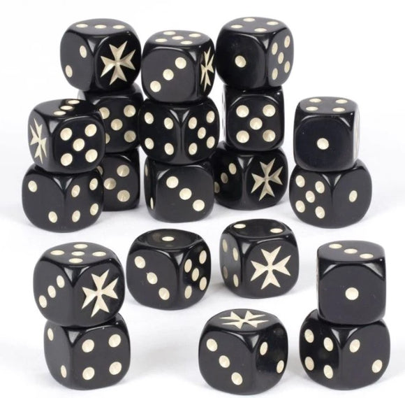 Black Templars Dice Set