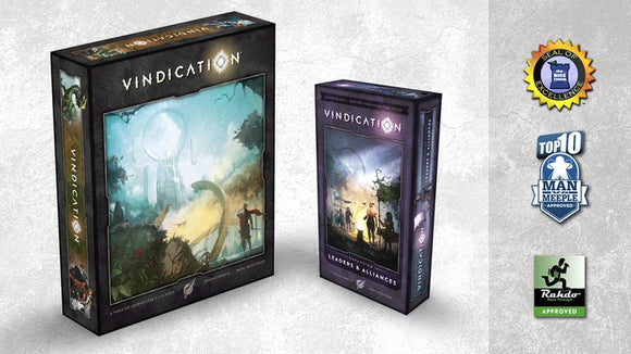 Vindication Board Game - KICKSTARTER EDITION (Green Tier - Everything)