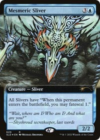 Magic: The Gathering Single - Secret Lair Drop Series - Mesmeric Sliver (Extended Art) - FOIL Rare/620 Lightly Played