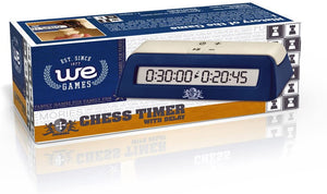 WE Games Digital Chess Clock/Game Timer with delay Button