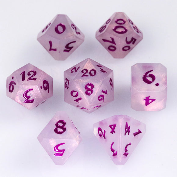 7 Piece RPG Set - Rock n Rollers - bomBARDed x Die Hard Dice