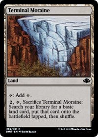 Magic: The Gathering Single - Dominaria Remastered - Terminal Moraine (Foil) - Common/259 Lightly Played