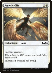 Magic: The Gathering Single - Core Set 2020 - Angelic Gift Common/005 Lightly Played