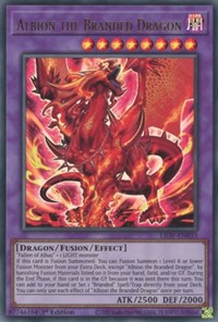 Yu-Gi-Oh! YuGiOh Single - Lightning Overdrive - Albion the Branded Dragon - Ultra Rare/LIOV-EN033 Lightly Played