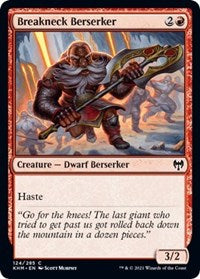 Magic: The Gathering - Kaldheim - Breakneck Berserker Common/124 Lightly Played