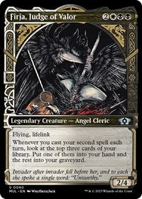 Magic: The Gathering Single - March of the Machine: Multiverse Legends - Firja, Judge of Valor - FOIL Uncommon/0040 - Lightly Played