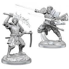 Magic the Gathering Unpainted Miniatures: W05 Raiyuu & Isshin