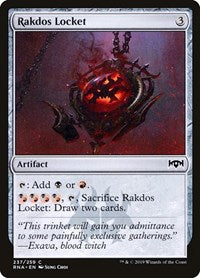 Magic: The Gathering - Ravnica Allegiance - Rakdos Locket Common/237 Lightly Played