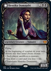 Magic: The Gathering - Innistrad: Crimson Vow - Henrika Domnathi (Showcase) Mythic/293 Lightly Played