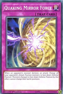 Yugioh / Yu-Gi-Oh! Single - Legendary Dragon Decks - Quaking Mirror Force (1st Edition) - Common/LEDD-ENB23 Lightly Played