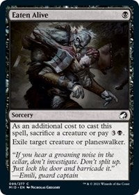 Magic: The Gathering Single - Innistrad: Midnight Hunt - Eaten Alive - Common/099 Lightly Played