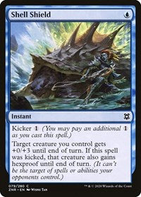 Magic: The Gathering Single - Zendikar Rising - Shell Shield Common/079 Lightly Played