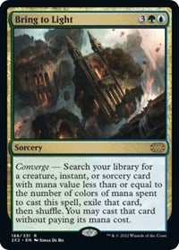 Magic: The Gathering Single - Double Masters 2022 - Bring to Light - FOIL Rare/188 Lightly Played