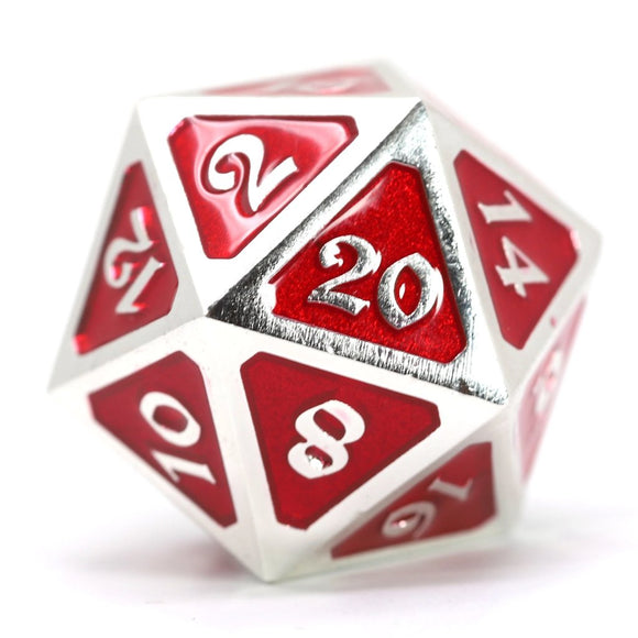 Dire d20 - Mythica Platinum Ruby