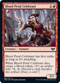 Magic: The Gathering Single - Innistrad: Crimson Vow - Blood Petal Celebrant (Foil) Common/146 Lightly Played