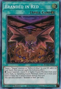 Yu-Gi-Oh! YuGiOh Single - Burst of Destiny - Branded in Red - Super Rare/BODE-EN057 Lightly Played