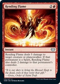 Magic: The Gathering - Innistrad: Crimson Vow - Rending Flame Uncommon/175 Lightly Played