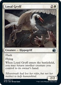 Magic: The Gathering Single - Innistrad: Midnight Hunt - Loyal Gryff - Uncommon/026 Lightly Played