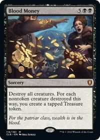 Magic: The Gathering Single - Commander Legends: Battle for Baldur's Gate - Blood Money (Foil) - Mythic/116 Lightly Played