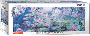 EuroGraphics Waterlilies Panoramic Puzzle 1000-Piece