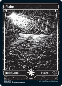 Magic: The Gathering - Innistrad: Crimson Vow - Plains (269) Land/269 Lightly Played