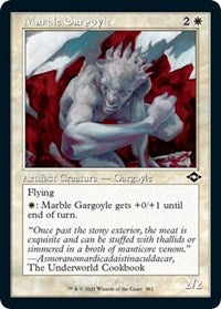 Magic: The Gathering Single - Modern Horizons 2 - Marble Gargoyle (Retro Frame) (Foil) - Common/382 Lightly Played