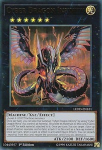 Yugioh / Yu-Gi-Oh! Single - Legendary Dragon Decks - Cyber Dragon Infinity (1st Edition) - Ultra Rare/LEDD-ENB31 Lightly Played