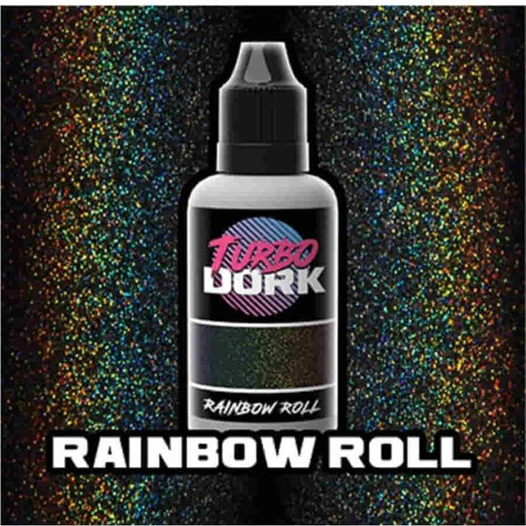 Paint: Metallic Acrylic- Rainbow Roll, 20ml.