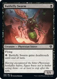 Magic: The Gathering Single - Dominaria United - Battlefly Swarm - Common/081 Lightly Played