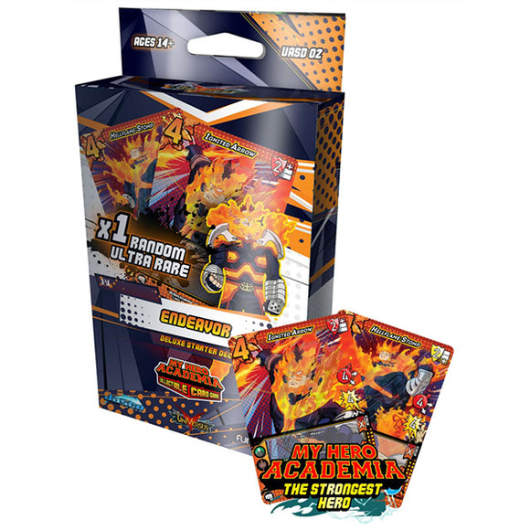 UniVersus CCG: Set 3- My Hero Academia Endeavor Deluxe Starter Deck