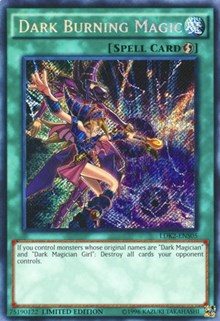 Yu-Gi-Oh! YuGiOh Single - Legendary Decks II - Dark Burning Magic - Secret Rare/LDK2-ENS05 Lightly Played