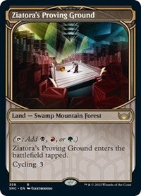 Magic: The Gathering Single - Streets of New Capenna - Ziatora's Proving Ground (Showcase) - Rare/359 Lightly Played