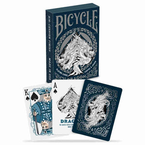 BICYCLE PLAYING CARDS: Dragon Black