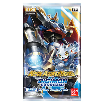 DIGIMON CARD GAME: NEW AWAKENING Booster Pack [BT08]