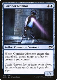 Magic: The Gathering Single - Double Masters - Corridor Monitor (Foil) - Common/046 Lightly Played