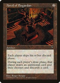 Magic: The Gathering Single - Visions - Anvil of Bogardan Rare Lightly Played