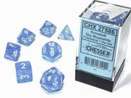 7-Die Set Borealis Luminary: Sky Blue/White